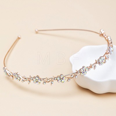 Iron with Rhinestone Hair Bands for Girl PW-WG77244-08-1