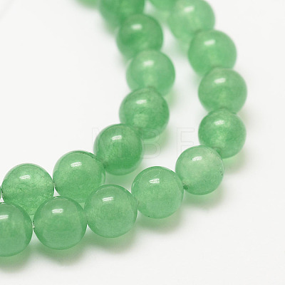 Natural Green Aventurine Bead Strands G-P281-01-4mm-1