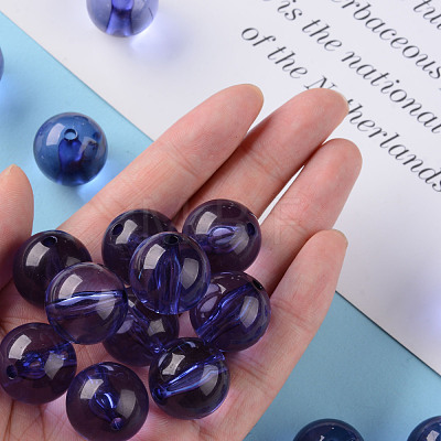 Transparent Acrylic Beads MACR-S370-A20mm-752-1