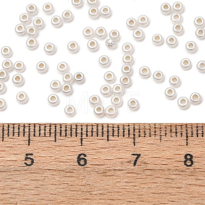 10G Silver Lined Glass Seed Beads SEED-L013-01A-1