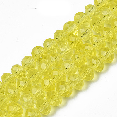 Glass Beads Strands EGLA-A044-T6mm-D29-1