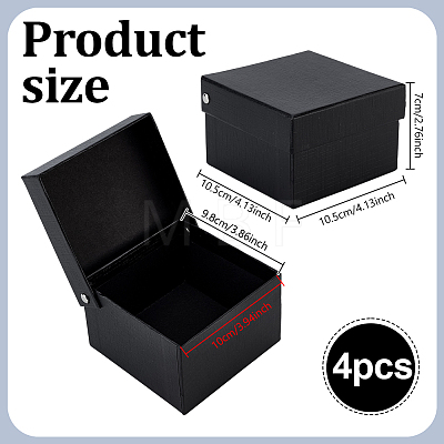 Paper Scarf Packing Boxes with Hinged Lis CON-WH0089-236B-1