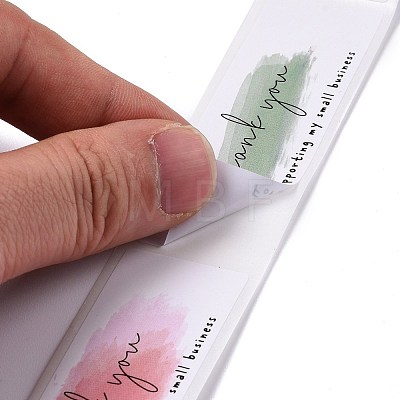 Self-Adhesive Paper Gift Tag Youstickers DIY-K039-03B-1