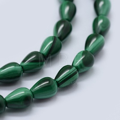 Natural Malachite Beads Strands G-F571-25-1