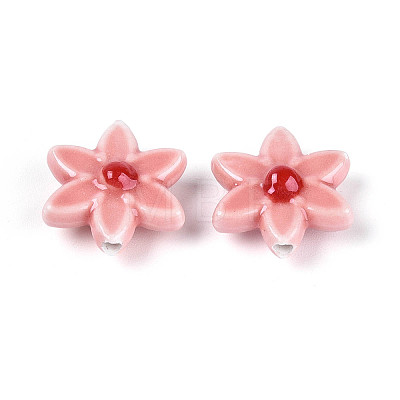 Handmade Porcelain Beads PORC-N008-10H-01-1