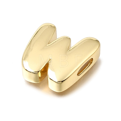 Brass Slide Charms KK-E802-33G-W-1