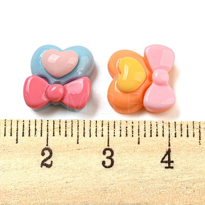 Opaque Resin Decoden Cabochons RESI-C046-10-1