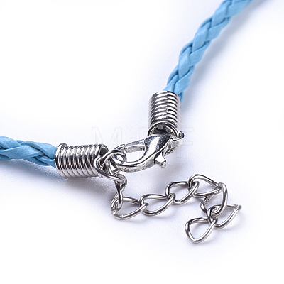 Imitation Leather Necklace Cords NCOR-R026-M-1