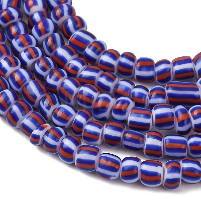 Handmade Lampwork Beads Strands BLOW-K001-01A-16-1
