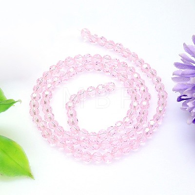 Imitation Austrian Crystal Bead Strands G-M181-6mm-03A-1