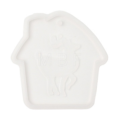 Christmas Theme DIY Silicone Pendant Molds SIMO-G007-01E-1