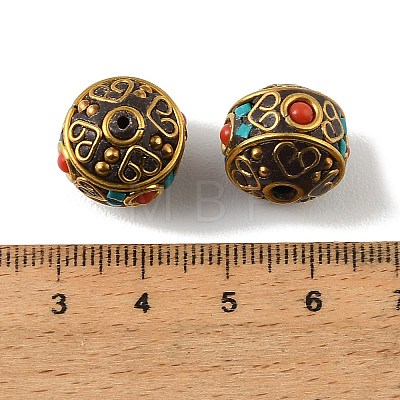 Handmade Polymer Clay Indonesia Beads PY-CBAAA14-07C-04-1