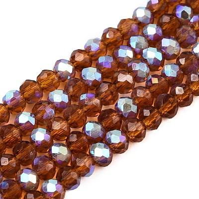 Electroplate Glass Beads Strands LS-EGLA-A044-T3mm-L02-1