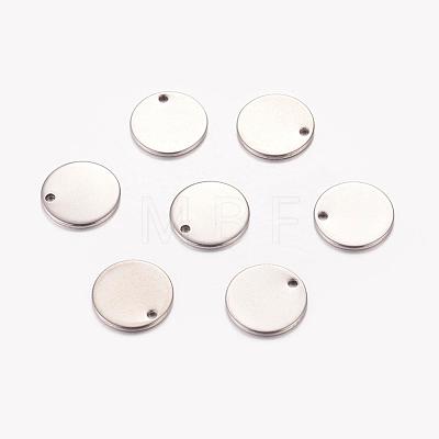 304 Stainless Steel Stamping Blank Tag Charms STAS-G024-1-1