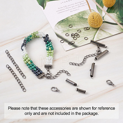  DIY Jewelry Findings Kits DIY-TA0008-50B-1