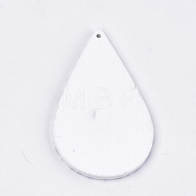 Printed Wooden Big Pendants WOOD-S051-06J-1