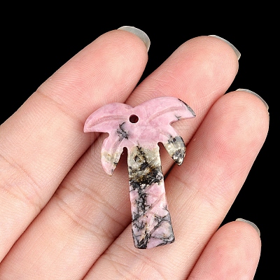 Natural Rhodonite Pendants PW-WG3631D-05-1