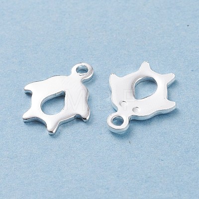 201 Stainless Steel Charms STAS-K154-30S-1