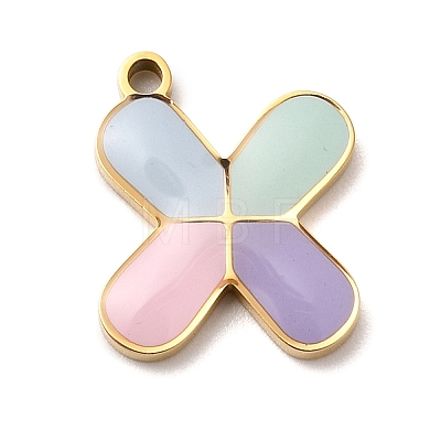 304 Stainless Steel Pendants STAS-K297-09X-G-1