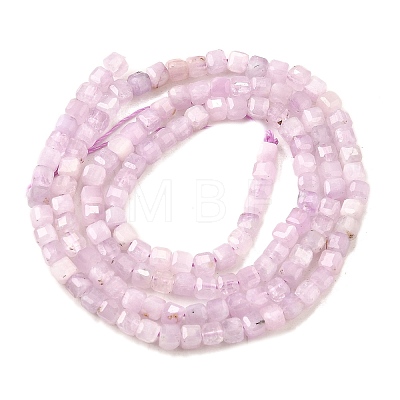 Natural Kunzite Beads Strands G-Q044-A01-3x3mm-1