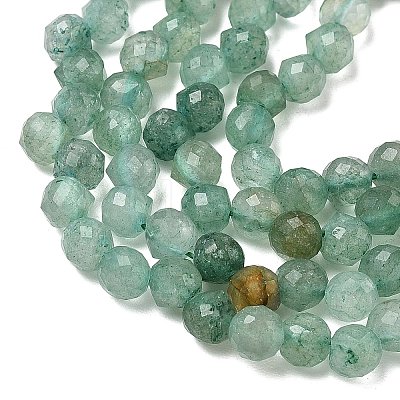 Natural Green Strawberry Quartz Beads Strands GG-NH0019-A01-6mm-1