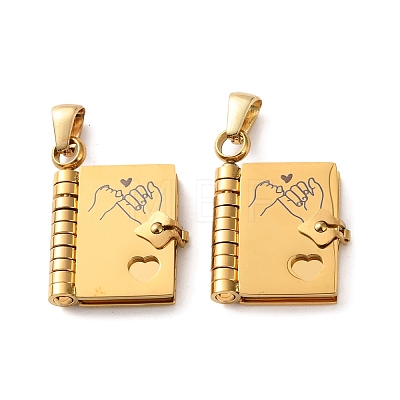 304 Stainless Steel Pendants SA-CBA694E-01G-04-1