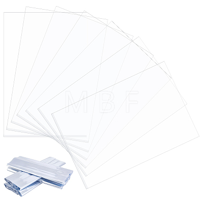 50Pcs PVC Heat Shrink Wrap Bags ABAG-WH0045-83A-1
