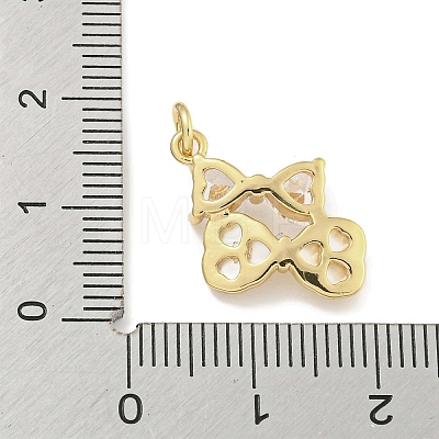 Brass with Cubic Zirconia with Sea Shell Pendant KK-Q820-11G-1