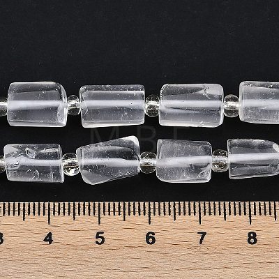 Natural Quartz Crystal Beads Strands G-G162-D01-01-1