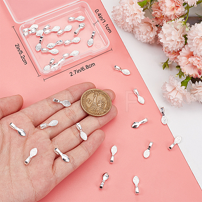 30Pcs Alloy Pinch Bails FIND-BBC0001-72A-1
