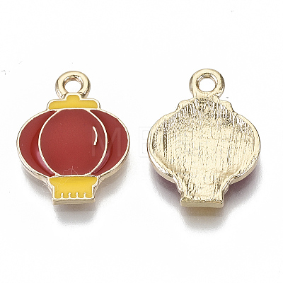 Spring Festival Theme Chinese Style Zinc Alloy Pendants FIND-N048-035A-NR-1