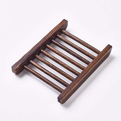 Natural Wooden Soap Case Holder AJEW-WH0105-56A-1