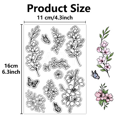 Custom PVC Plastic Clear Stamps DIY-WH0439-0386-1