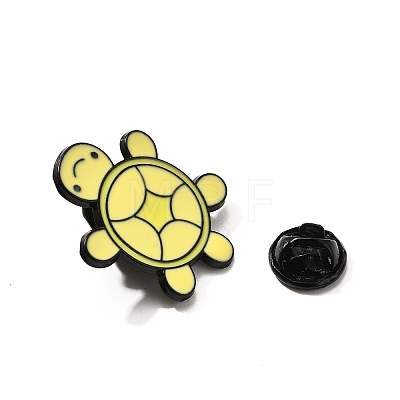 Luminous Tortoise Enamel Pins JEWB-Q011-01D-1