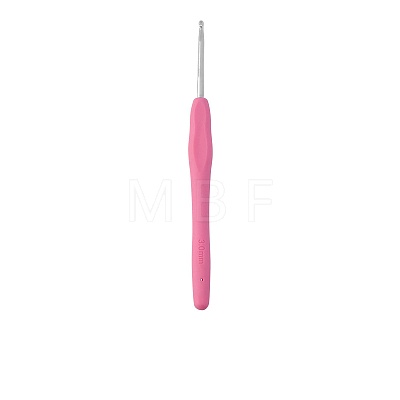 TPR Handle Aluminum Crochet Hook Needles TOOL-K016-05C-1