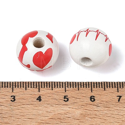 Wood European Beads WD-CBA5363-01A-1