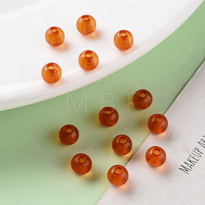 Transparent Acrylic Beads MACR-S370-A6mm-726-1