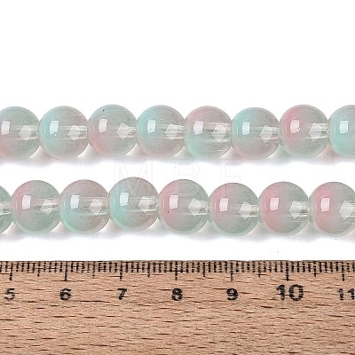 Acrylic Imitation Cat Eye Beads Strands OACR-Q197-01C-11-1
