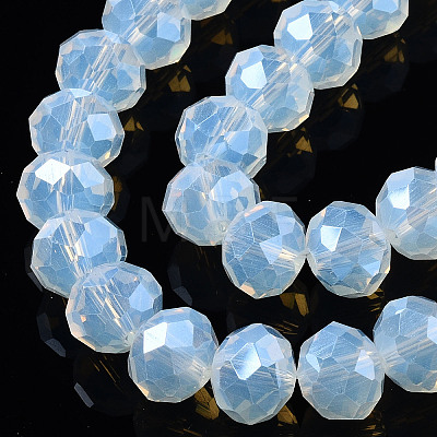 Electroplate Glass Beads Strands EGLA-A044-J2mm-A06-1