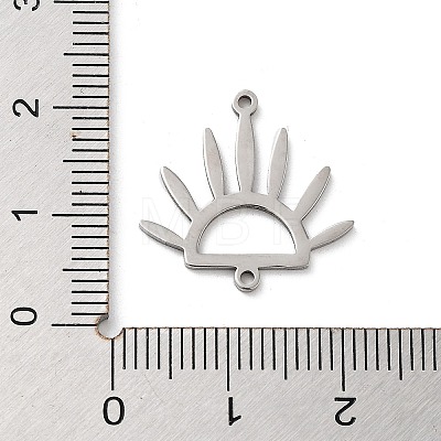 304 Stainless Steel Connector Charms STAS-R226-06P-1