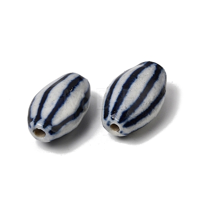 Handmade Porcelain Beads PORC-K012-07-1