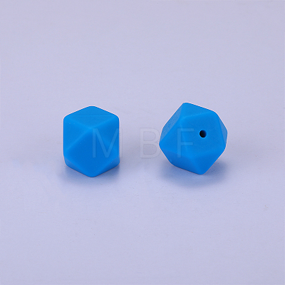 Hexagonal Silicone Beads SI-JX0020A-26-1