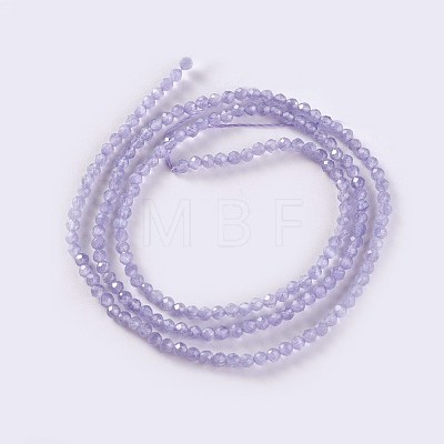 Glass Beads Strands EGLA-E057-02A-07-1