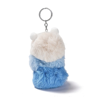 Cute Plush Cloth Worm Doll Pendant Keychains KEYC-P014-B04-1
