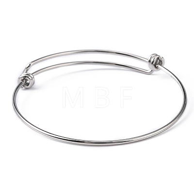 Adjustable 316 Surgical Stainless Steel Expandable Bangle Making MAK-M188-07-1