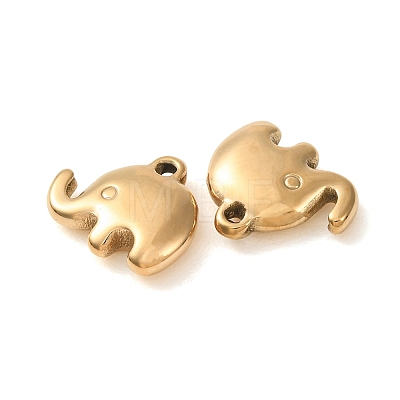 304 Stainless Steel Charms SA-D002-03G-1
