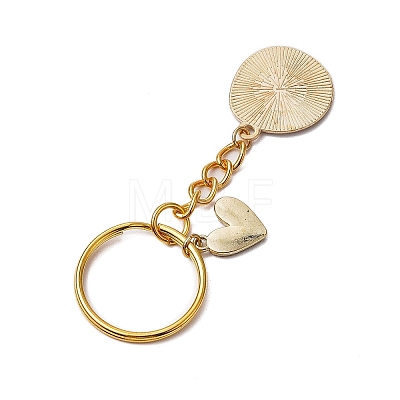 Alloy Enamel Charms Keychain KEYC-JKC00890-1