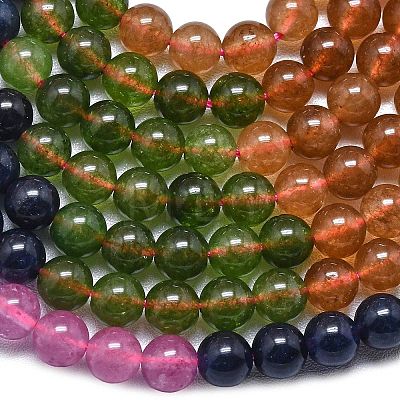 Natural Malaysia Jade Beads Strands G-L645-C01-6mm-11-1