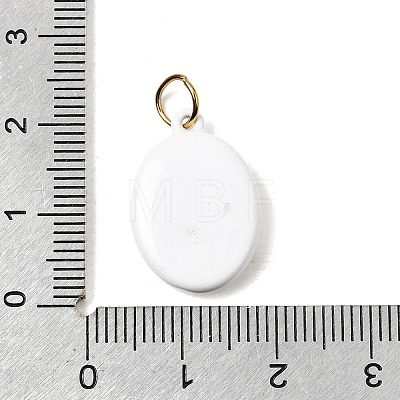 Printing 304 Stainless Steel Pendants STAS-K304-13C-G-1