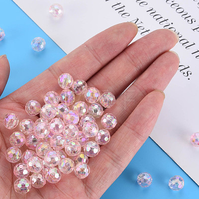 Transparent Acrylic Beads MACR-S373-64-C05-1